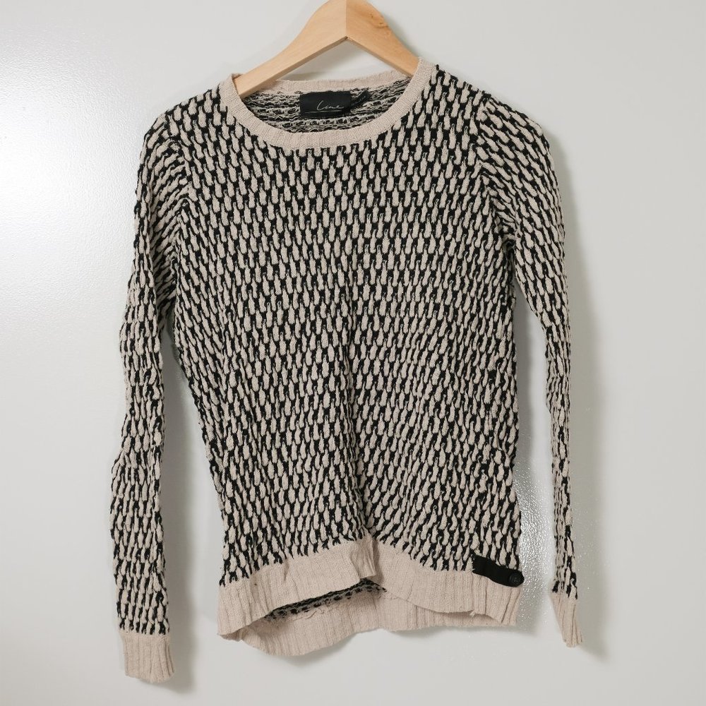 LINE Linen crewneck sweater